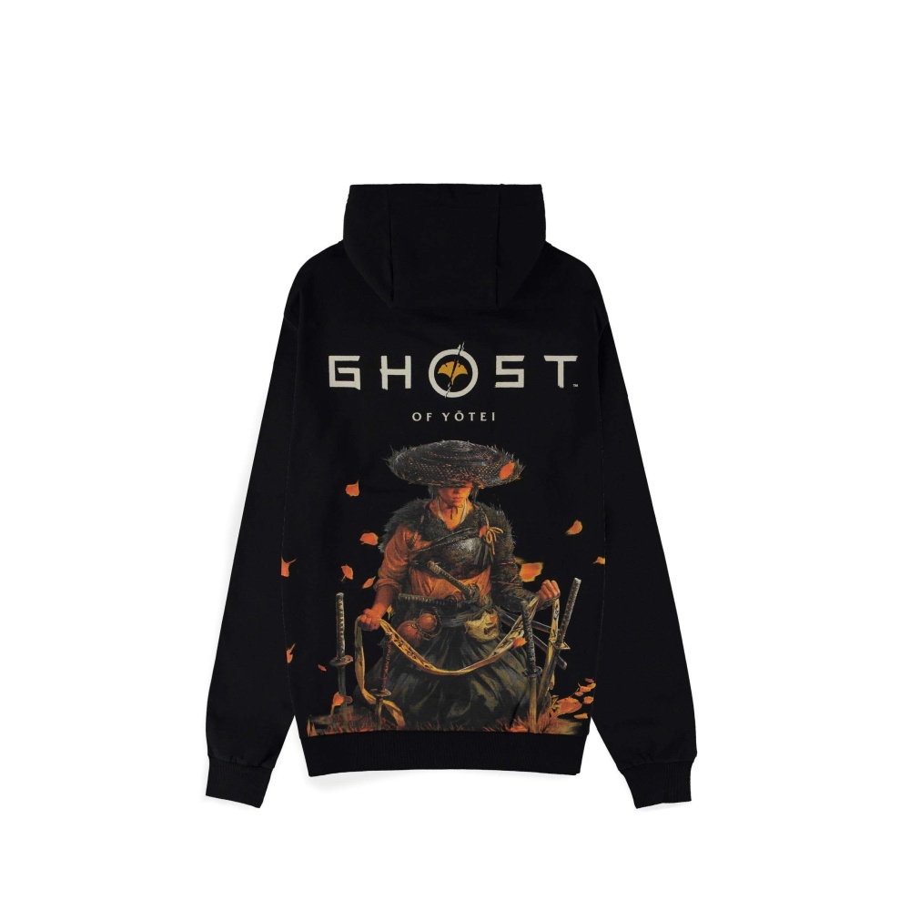 Ghost Of Yotei - Atsu Veste zip à capuche - Noir